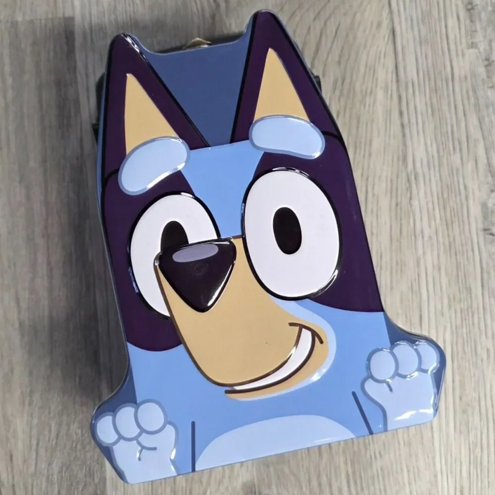 Bluey Plush Backpack & Metal Lunch Box Set | New with Tags | Great Gift!